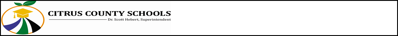 Citrus County School Board logo